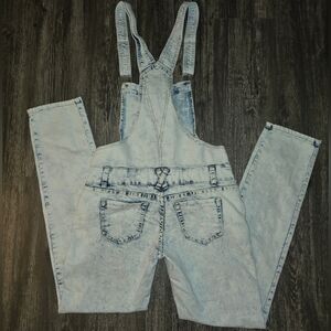 Denim Architect "Acid" Wash ChiQle Denim Overalls M